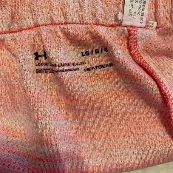 Under Armour Heat Gear Women’s Loose Play Up Shorts with front side pockets - Picture 4 of 6